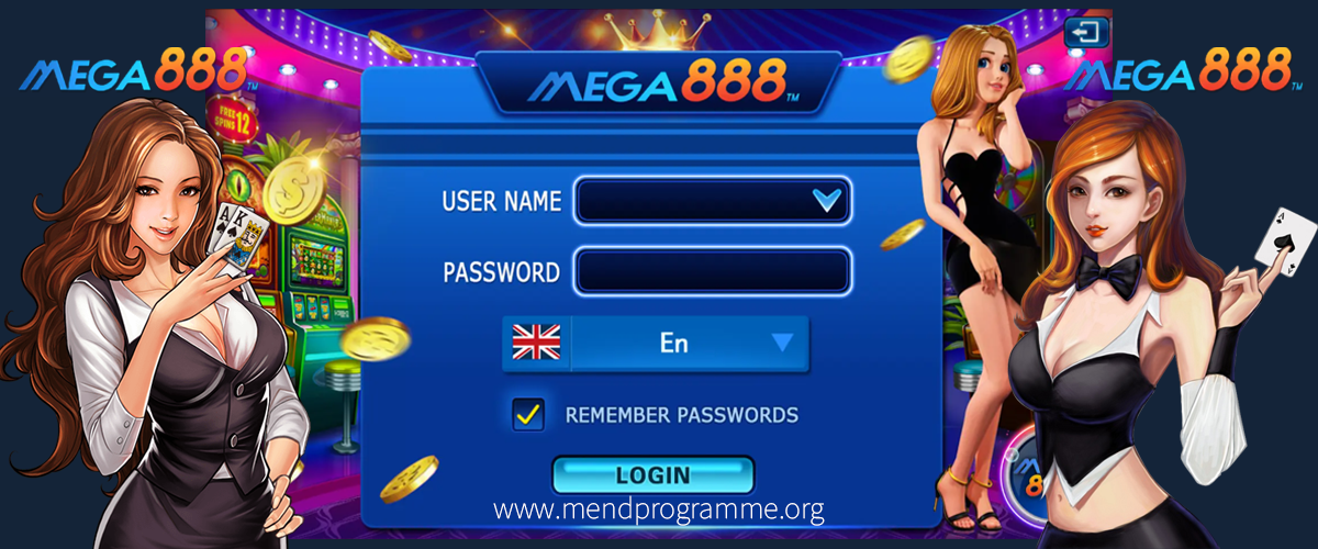 Panduan login Mega888